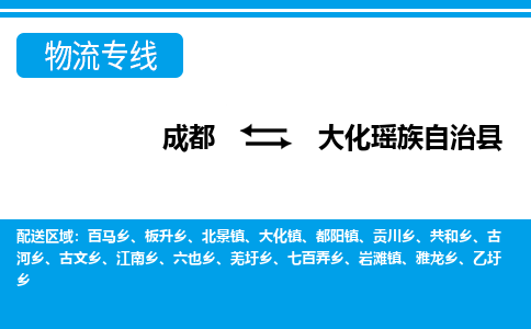 成都到大化瑶族自治物流:货运公司电话,专线查询,需要几天 成都到大化瑶族自治物流:货运公司电话,专线查询,需要几天